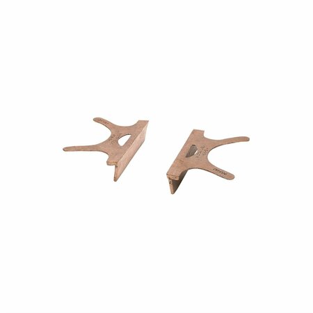 WILTON 404-8, Copper Jaw Caps, 8in. Jaw Width 24409